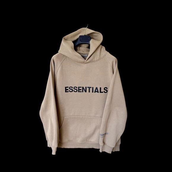 Fear of God Essentials Other - Fear of God Essentials Hoodie Beige Men's XL Premium Fleece Pullover